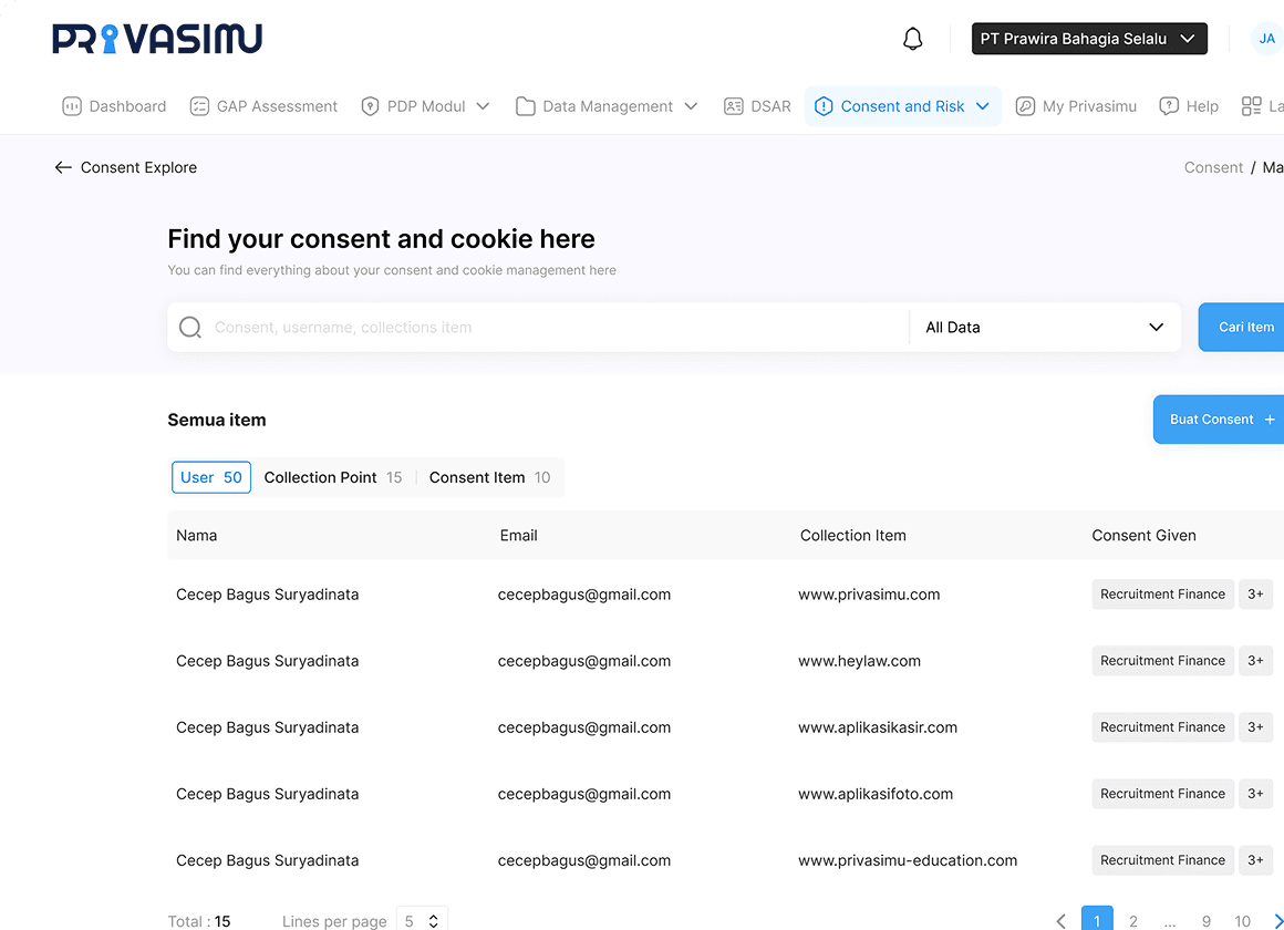 #Consent & Cookie Explorer